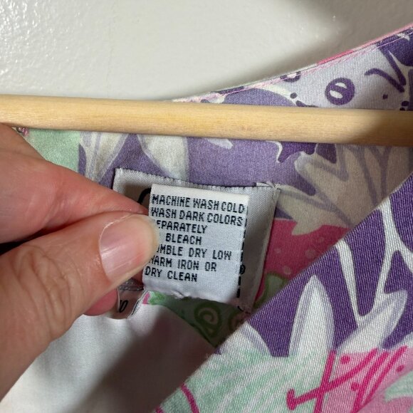 VTG Lilly Pulitzer Sheath Dress Size 10 Frog Turtle Patchwork Preppy Palm Beach - Picture 4 of 9